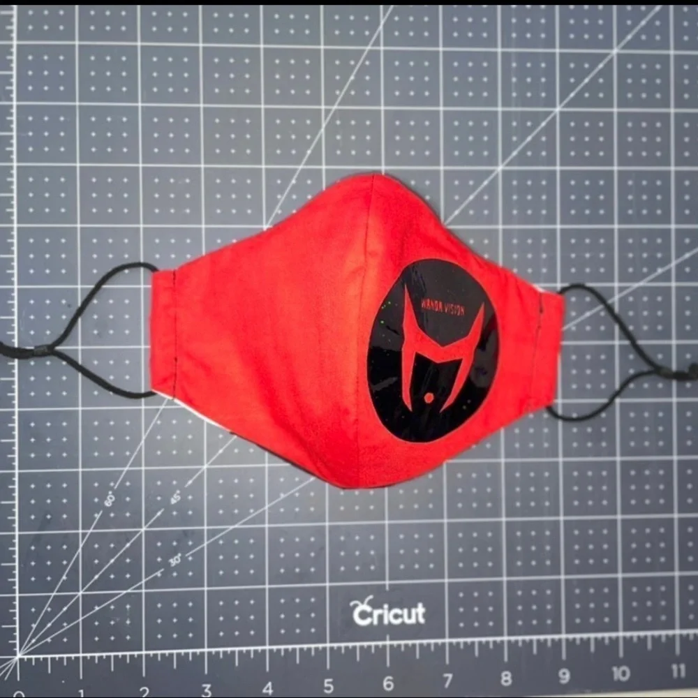 Scarlet witch face mask wandavision